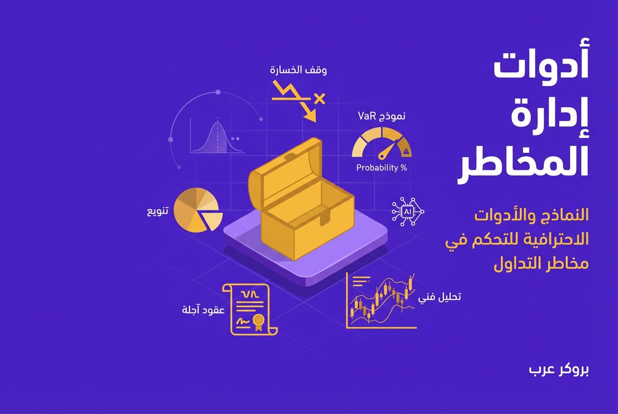 ادوات ادارة المخاطر: مفاتيح النجاح والاستمرارية في التداول